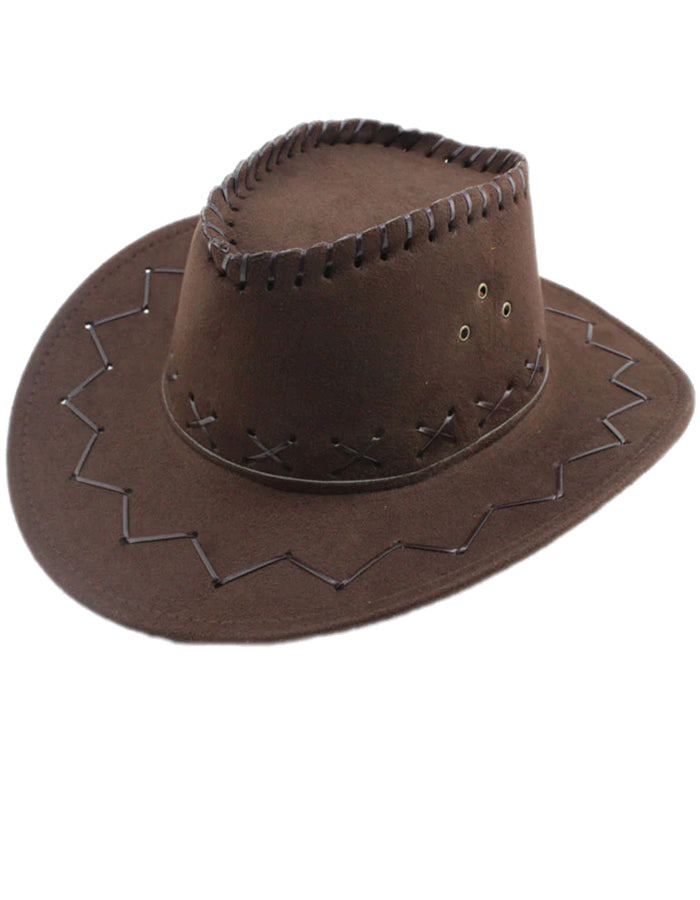 Brown Cowboy Hat Unisex